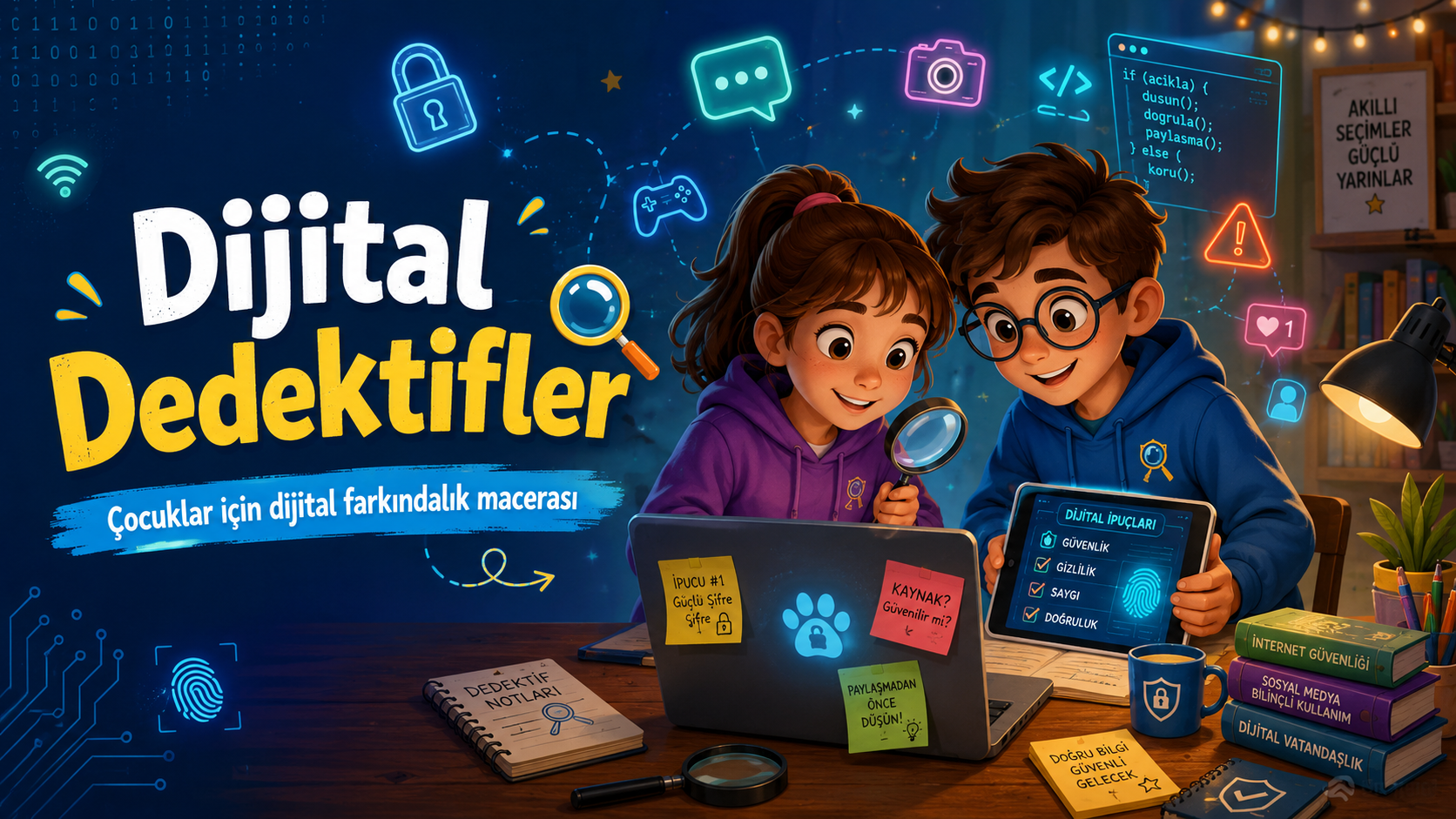 Dijital Dünyanın Peşinde: Orhan Toker’in “Dijital Dedektifler” Serisi