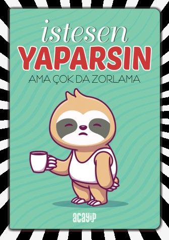 Havalı Tembel Hayvan (İstersen Yaparsın) / Havalı Defterler